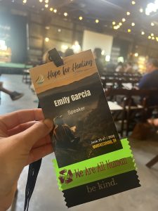Emily- Speaker at a betrayal trauma conference